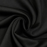 Jersey de polyviscose lourd double-face noir