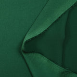 Crêpe satin de polyester vert émeraude