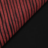 Brick striped polyviscose jersey