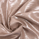 Twill de polyester lamé argent fond vieux rose