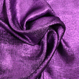 Crêpe irisé violet