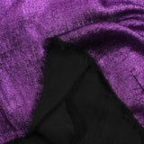 Crêpe irisé violet