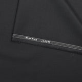 100% black wool tailoring fabric