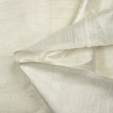 Dupion 100% silk off-white