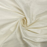 Dupion 100% silk off-white