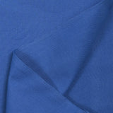 Cretonne de coton unie bleu égyptien