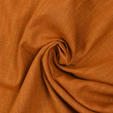 100% Burnt Orange Linen