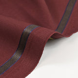100% burgundy wool suit fabric