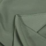 Eucalyptus polyester crepe de chine