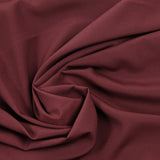 Crêpe de chine polyester rouge grenat