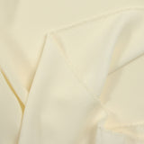 Crêpe de chine polyester blanc cassé