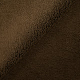 Bombardier simili cuir marron envers mouton marron