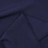 Crêpe de chine polyester marine