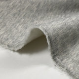 Light light gray thick minkee sweatshirt