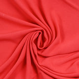 Crêpe de viscose corail