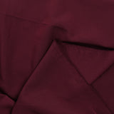 Crêpe de chine polyester lie de vin