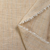 Chambray rayure Lurex Manon fond sable