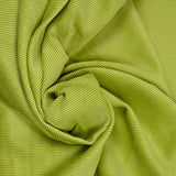 Velours côtelé polyester 2 mm vert pomme