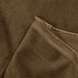 Velours côtelé polyester 2 mm mordoré