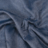 Sweat envers doudou fleurs bleu et vert fond marine