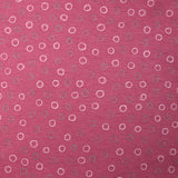Sweat envers doudou pluie de bulles fond rose