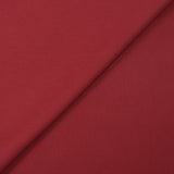 Popeline de coton rouge cerise