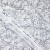 Cotton liberty ® Lona Gris Tropical por metro
