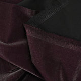 Fine iridescent purple jersey