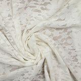 Dentelle polyester Isabelle blanc cassé