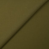 Khaki heat-bonded 100% wool suit fabric