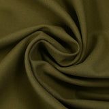 Khaki heat-bonded 100% wool suit fabric