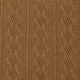 Leonie camel cable knit knit