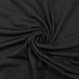 Maille polyester carreaux ton sur ton noir