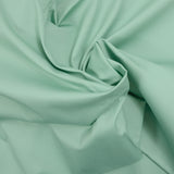 Eucalyptus green cotton satin