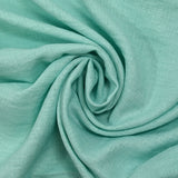 Twill de polyester chiné Ava aigue-marine