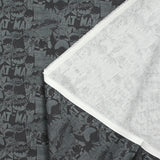 Coton imprimé Batman fond noir