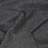 Drap de laine fin gris anthracite