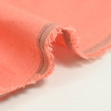 Lin viscose corail