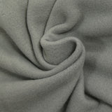 Grey fleece fabric