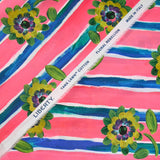 Coton liberty ® Beau rose au mètre