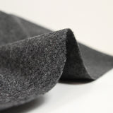 Drap de laine gris chiné