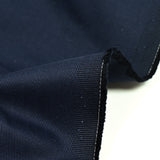 Gabardine de coton déperlant marine