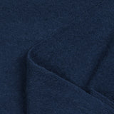 100% dark blue boiled wool