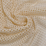 Dentelle coton résille écru