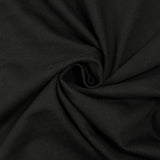 Jersey de coton noir corbeau