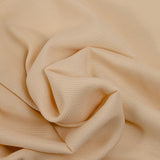 Piqué de viscose fantaisie beige