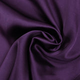 Purple polyester satin