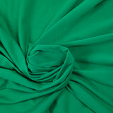 Green fine polyester jersey