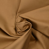Gabardine de coton déperlant camel