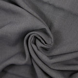 Doupioned polyviscose iridescent gray slate